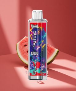UWIN Crystal 10000 Puffs Диня Лед българия вейпове 18ml Течност RGB Светлини