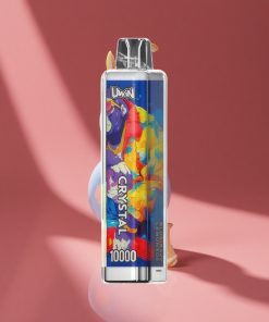 UWIN Crystal 10000 Puffs Blue Razz Lemonade Синя малина лимонада българия вейпове RGB светлини 18ml