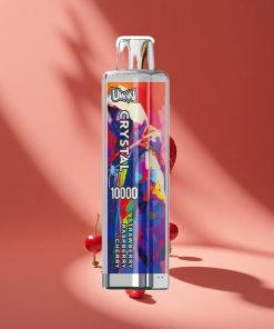 UWIN Crystal 10000 Puffs Ягода Малина Череша българия вейпове RGB светлини 18мл