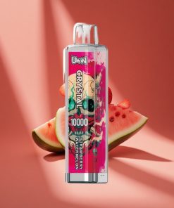 UWIN Crystal 10000 Puffs Ягода Диня българия вейпове RGB светлини 18ml