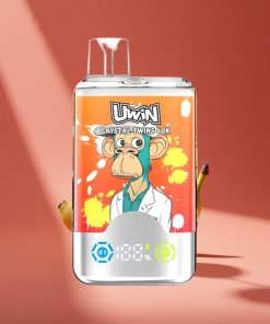 UWIN Crystal Twins 40000 Пуфове Ягода Банан Любов българия вейпове Dual Flavor System