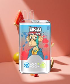 UWIN Crystal Twins 40000 Пуфове Ягода Диня Лимон Лайм българия вейпове Dual Mesh 0.6 Ohm