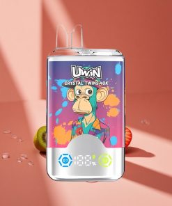 UWIN Crystal Twins 40000 Пуфове Ягода Киви Гроздов Лед българия вейпове Двойни Аромати