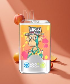 UWIN Crystal Twins 40000 Въздушни Затяжки Праскова Манго Ананас Red Bull българия вейпове Двойни Вкусове 32мл