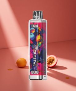 Uwin Crystal 10000 Puffs Плод на страста лед българия вейпове RGB светлини