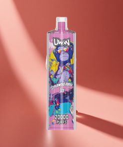 Uwin Shisha Hookah Crystal 20000 Пуфове Ягода Лед българия вейпове Mesh Coil