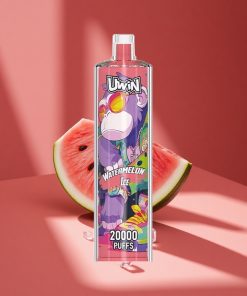 Uwin Shisha Hookah Crystal 20000 Пуфове Диня Лед българия вейпове Mesh Coil