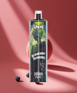 Uwin Shisha Hookah Crystal 20000 Puffs Боровинка Малина българия вейпове Mesh coil