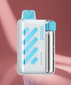 VOZOL VISTA 40000 Вдишвания Диспозейбъл Вейп Син Малинов Лед българия вейпове MTL Презареждащ се с S.i.L.C Технология