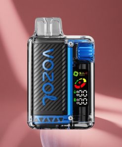 VOZOL Vista 20000 Puffs Син Малинов Лед българия вейпове OLED Екран & S.i.L.C Tech Двойна мрежеста намотка