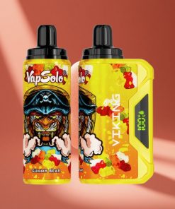 VapSolo VIKING 12000 Пуфове Диспосабул Вейп Гумени Мечки българия вейпове 22ml Тип-C