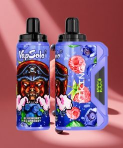 VapSolo VIKING 12000 Пуфове едноразов вейп Боровинка Малина българия вейпове 22ml