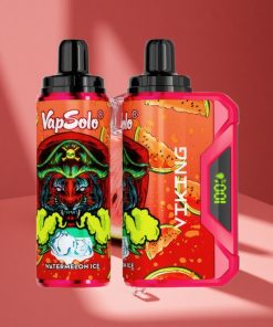 VapSolo VIKING 12000 Пуфове Еднократна вейп Диня Лед българия вейпове 22ml