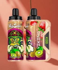 VapSolo VIKING 12000 Пуфове Дисапозъбъл Вейп Ягода-Киви българия вейпове Тип-C