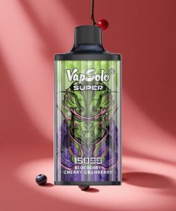 Vapsolo Super 15000 Пуфове Боровинка Череша Бързника българия вейпове 40ml 850mah