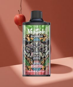 Vapsolo Super 15000 пуфове Двойна ябълка българия вейпове 40ml E-Liquid