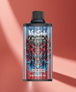 Vapsolo Super 15000 Пуфове Диспоузебл Вейп Ягодов Лед българия вейпове 40ml E-Liquid