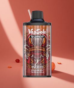Vapsolo Super 15000 Пуфове Ягода Ванилия Кола българия вейпове 40ml E-Liquid