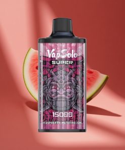 Vapsolo Super 15000 Puffs Динена Малина българия вейпове 40ml Течност 850mah Батерия