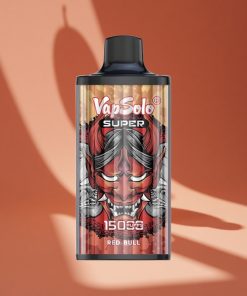 Vapsolo Super 15000 Puffs Еднократна вейп Червен бик българия вейпове 40ml